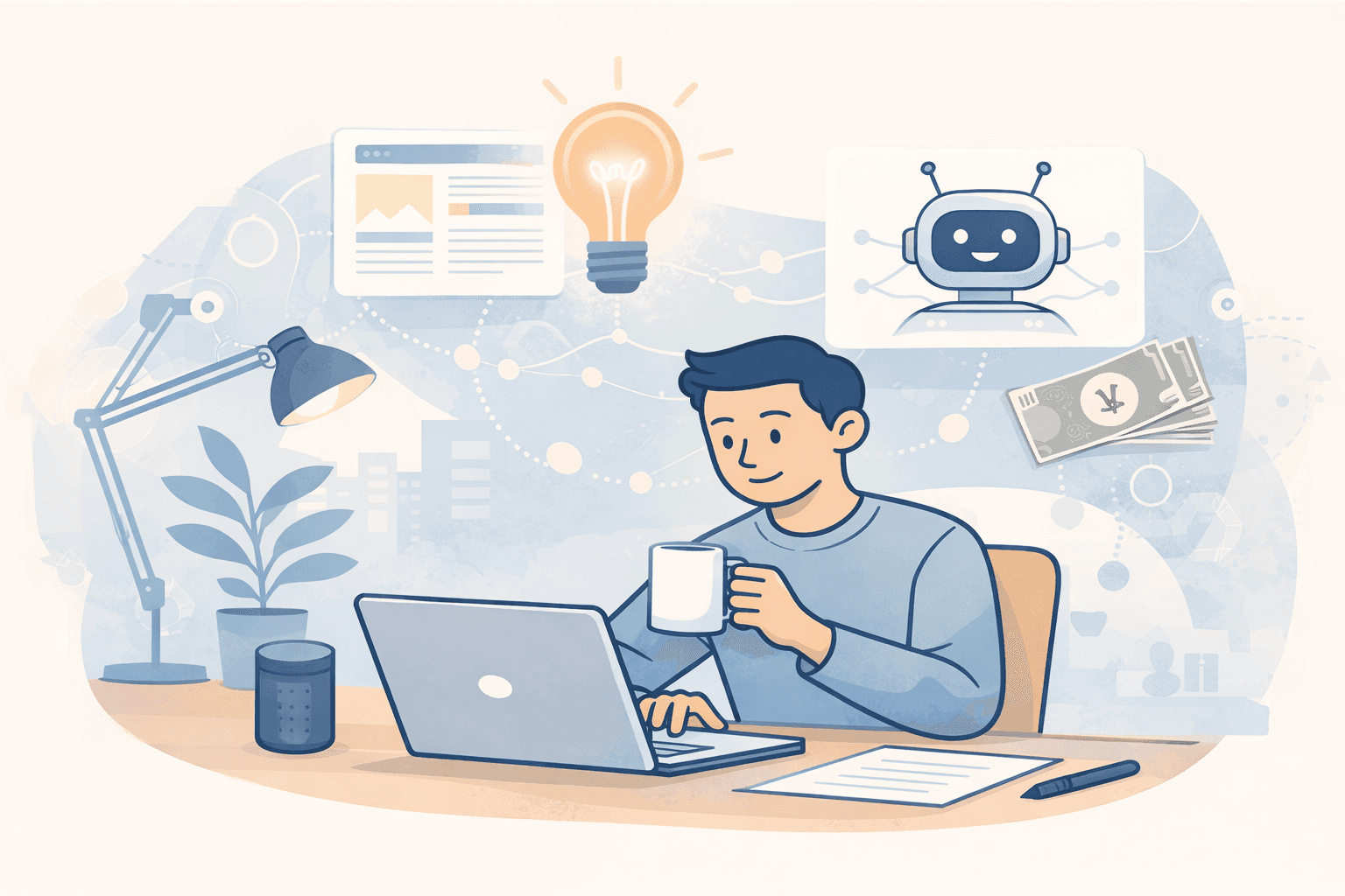 HitoriBIZ Blog cover